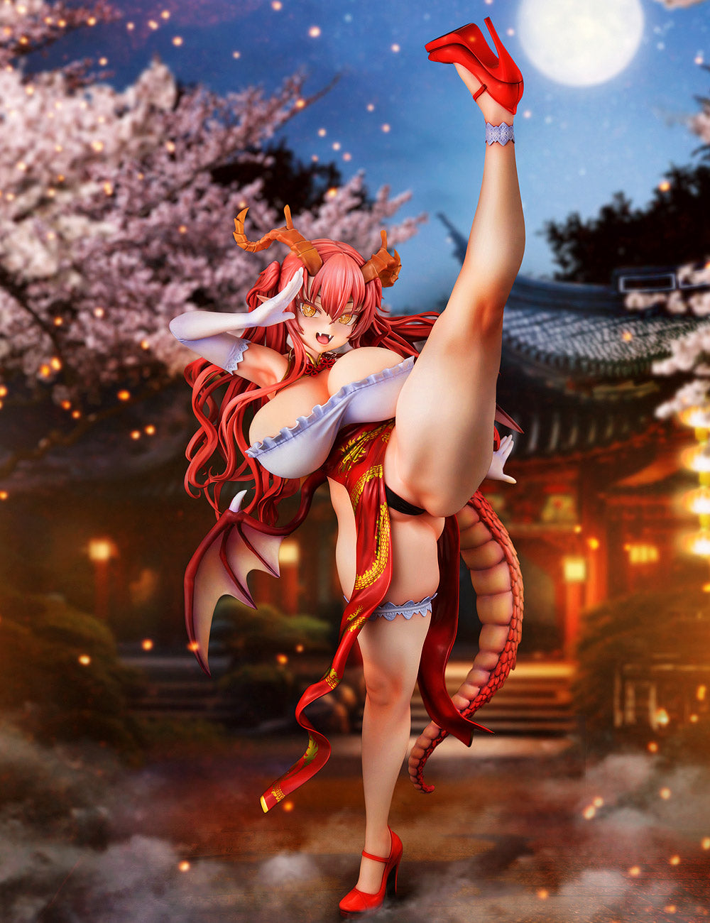 native FROG Dragon Girl Ryuka-chan 1/5 Scale Figure
