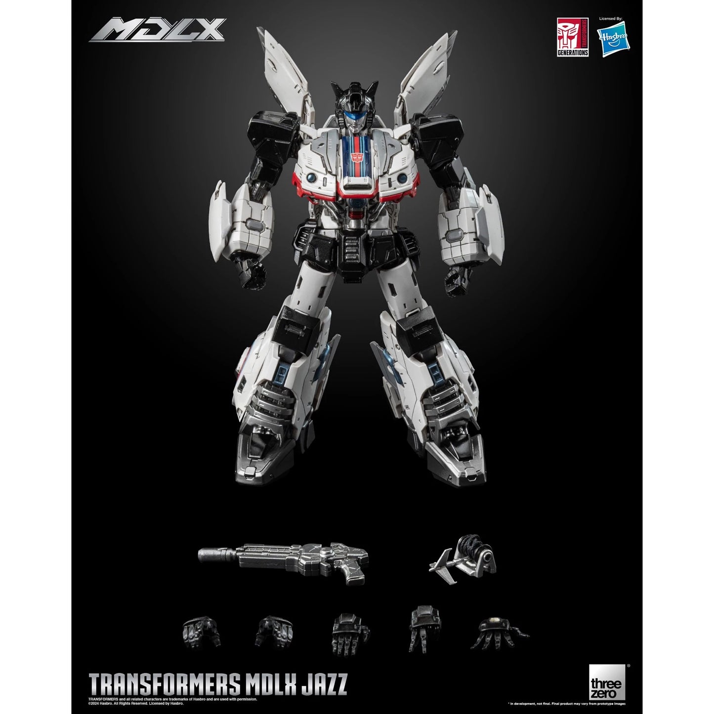 Threezero MDLX Action Figure Jazz "Transformers"