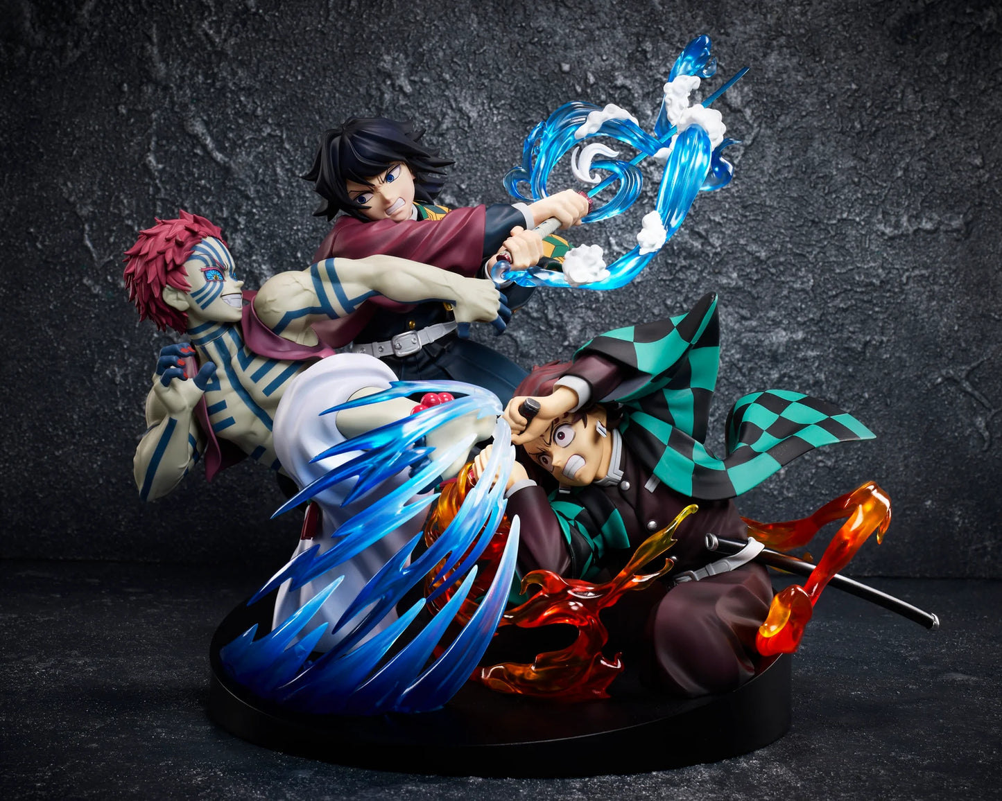 Aniplex Demon Slayer: Kimetsu no Yaiba Tanjiro Kamado & Giyu Tomioka & Akaza Figure