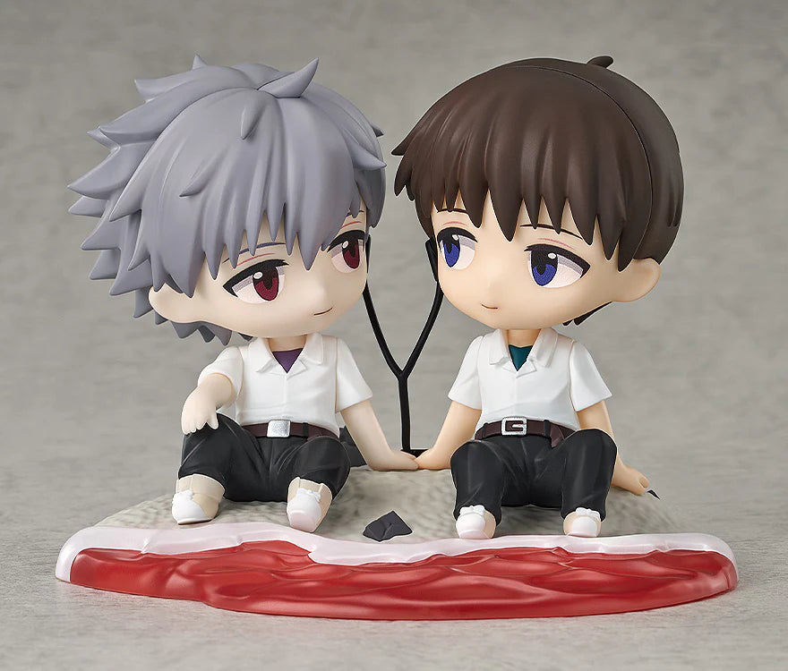 Good Smile Arts Shanghai Mini Memory Rebuild of Evangelion Shinji Ikari & Kaworu Nagisa Complete Figure