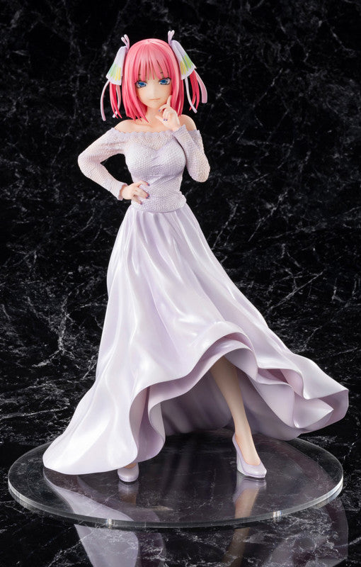 (NN) Amakuni The Quintessential Quintuplets SS Nino Nakano Wedding Ver. 1/7 Complete Figure
