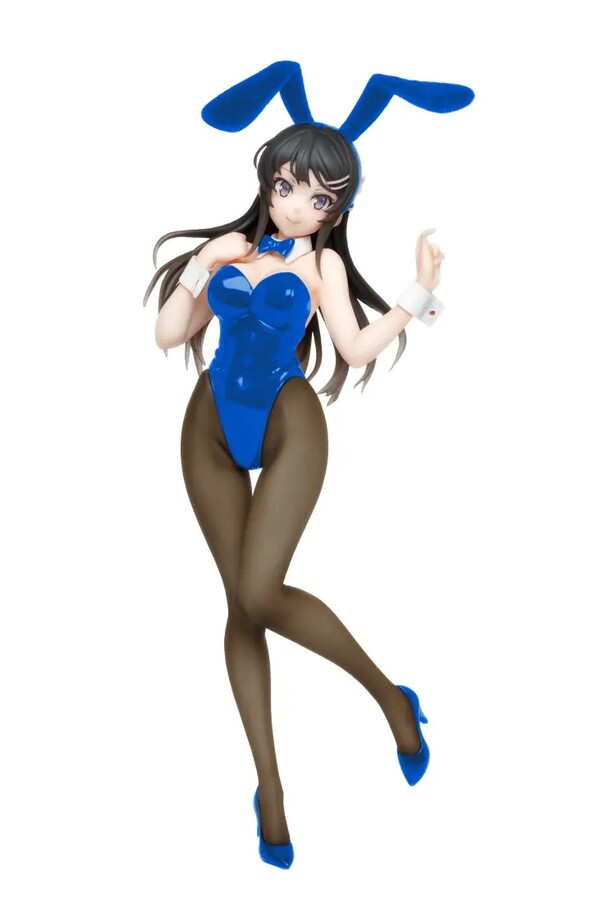 Taito Mai Sakurajima Coreful Figure Rascal Does Not Dream of Bunny Girl Senpai Bunny Renewal Ver (Blue)