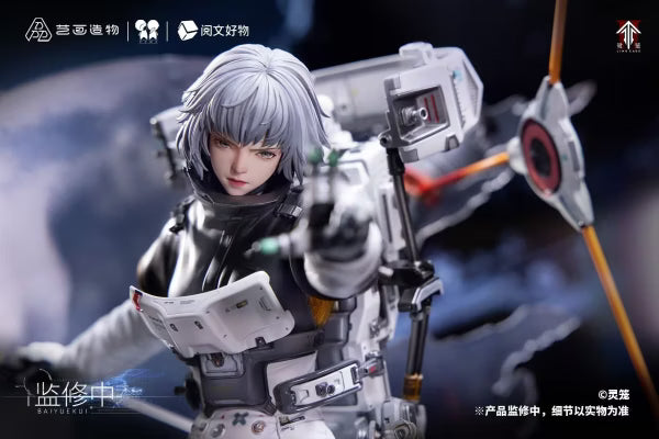PPDF LING CAGE Bai Yue Kui 1/6 Scale Figure 白月魁雨燕号舱外作战服1/6比例轻雕像