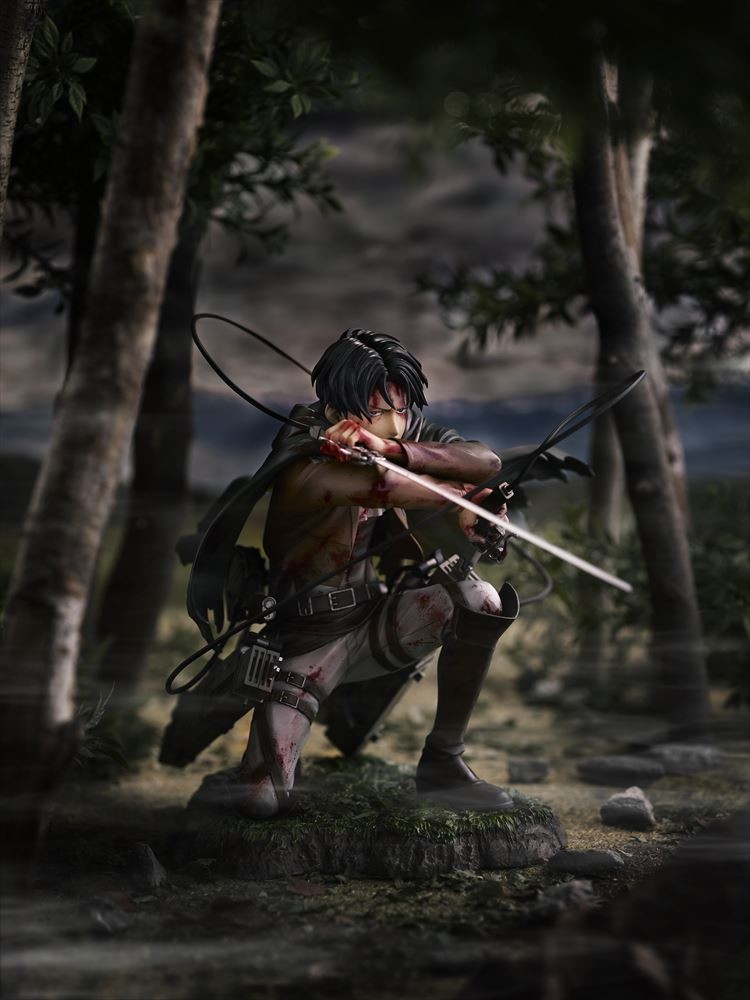 Kotobukiya ARTFX J Attack on Titan Levi Fortitude ver 1/7 scale figure