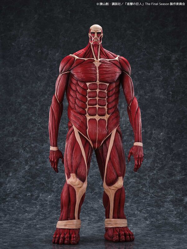 Kaiyodo Attack on Titan Mega Sofvi Colossal Titan (630MM)