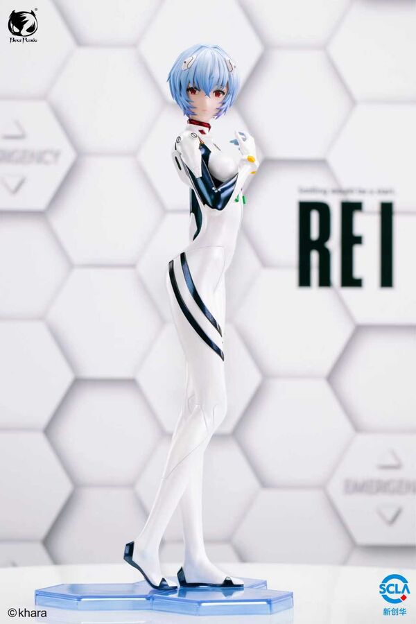 Bear Panda x Neon Genesis Evangelion Rei Ayanami 1/4 Scale Figure