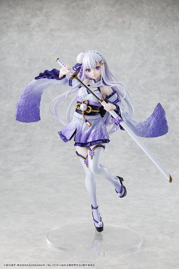 KDcolle "Re:ZERO Starting Life in Another World" Emilia Combat Outfit ver. 1/7 Complete Figure