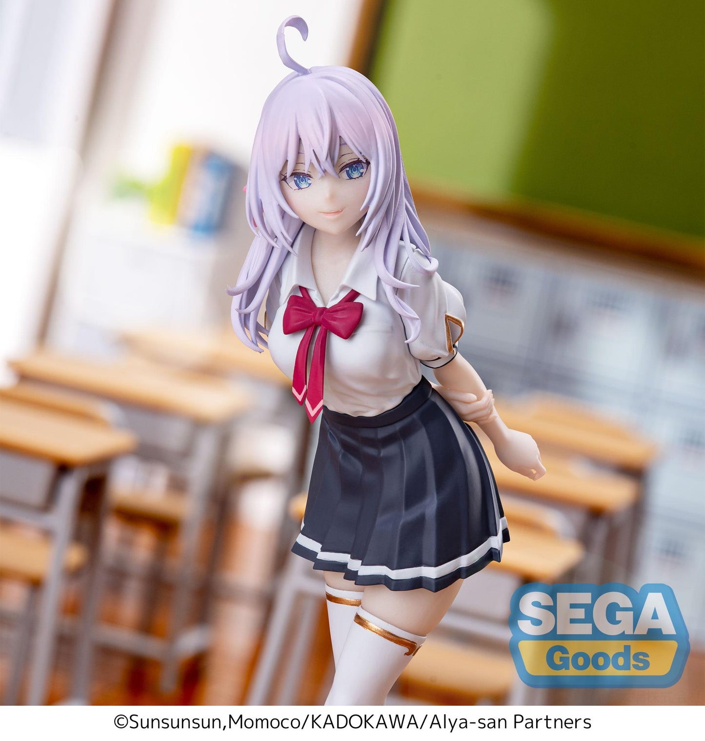 Sega Luminasta - Aria next door who sometimes whispers in Russian Aria Summer School Uniform