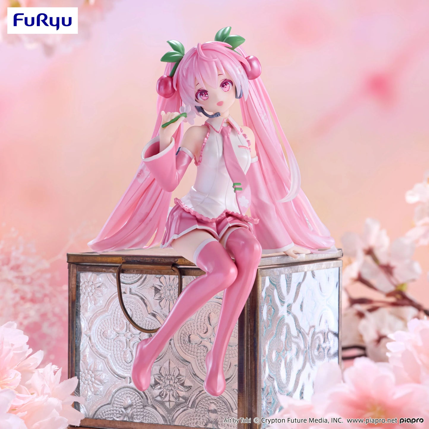 Furyu Noodle Stopper Figure Vocaloid Hatsune Miku sakura, 2024 Ver.