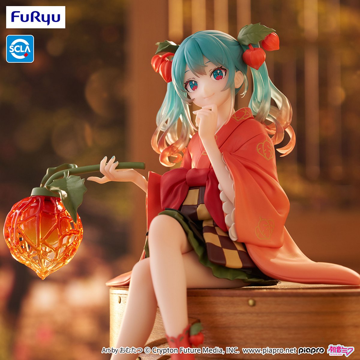 FURYU Hatsune Miku Noodle Stopper Figure -Flower Fairy Winter