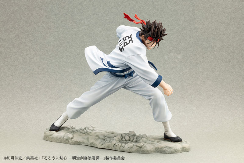 Kotobukiya ARTFX J TV Anime "Rurouni Kenshin Meiji Swordsman Romantic Story Sanosuke Sagara 1/8 Complete Figure