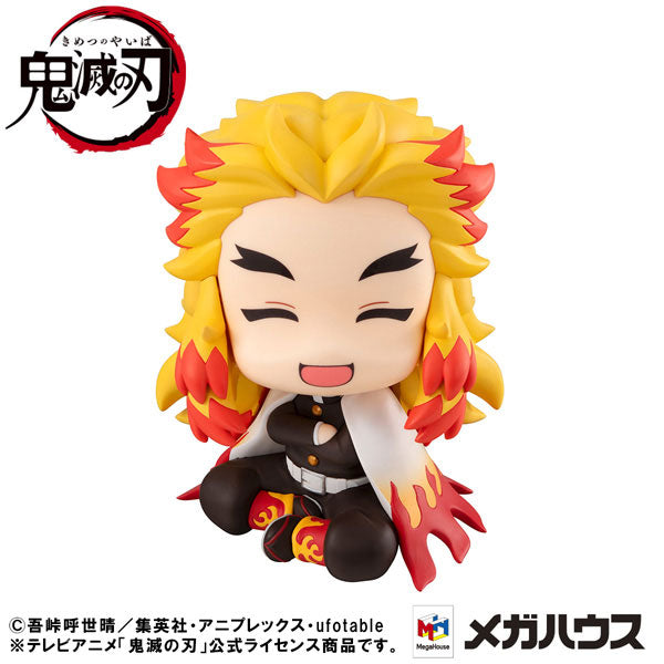 Megahouse LookUp Demon Slayer: Kimetsu no Yaiba Muichiro Tokito Smiling ver. / Giyu Tomioka Vacant Look ver. / Kyojuro Rengoku Grinning ver Complete Figure
