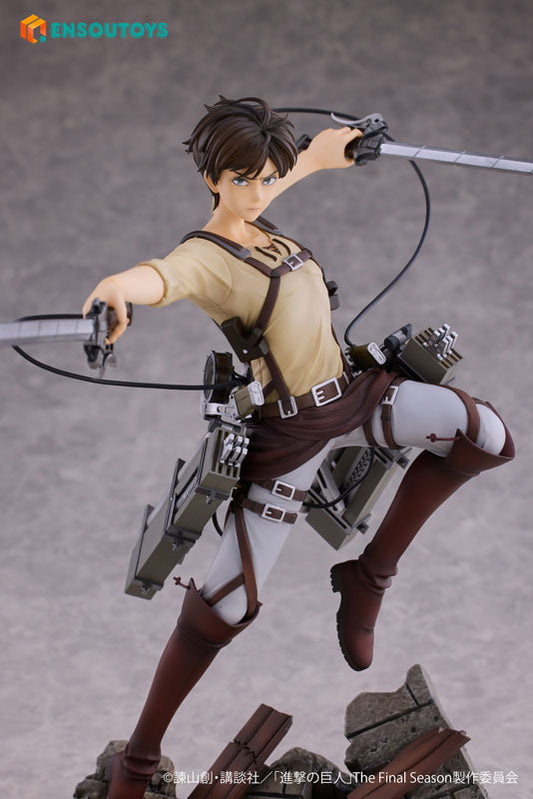 Ensoutoys Attack on Titan Eren Yeager 1/7 Complete Figure Bonus Edition