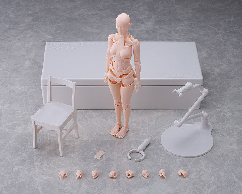 Max Factory Nishimura Style Drawing Doll Olive Flesh