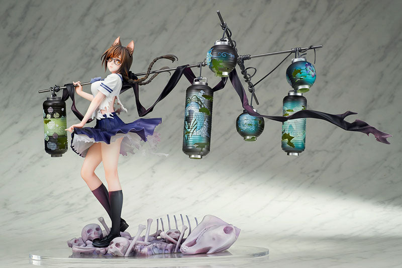 Ques Q Comic "Bakemonogatari" Tsubasa Hanekawa 1/7 Complete Figure