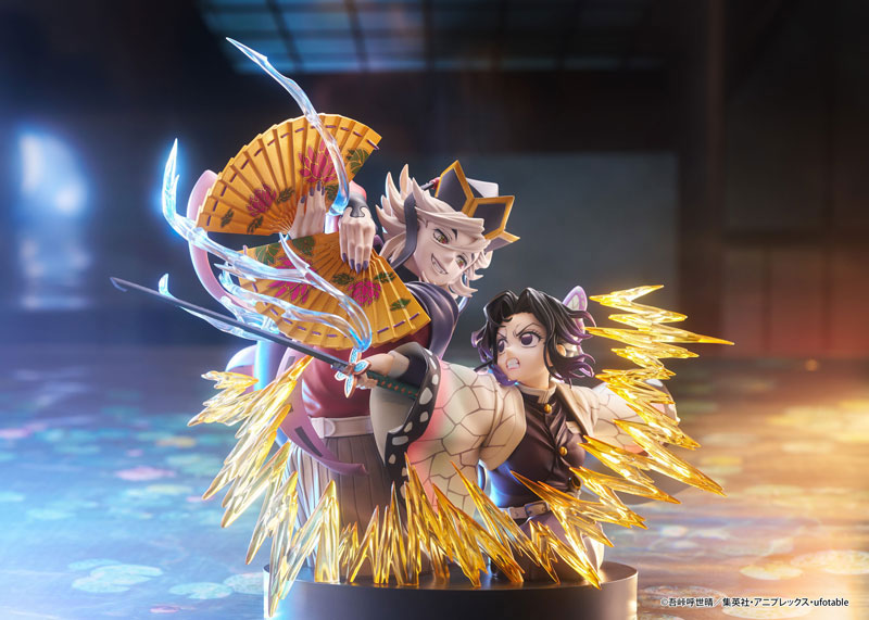 Claynel Demon Slayer: Kimetsu no Yaiba Shinobu Kocho & Doma NON Scale Figure