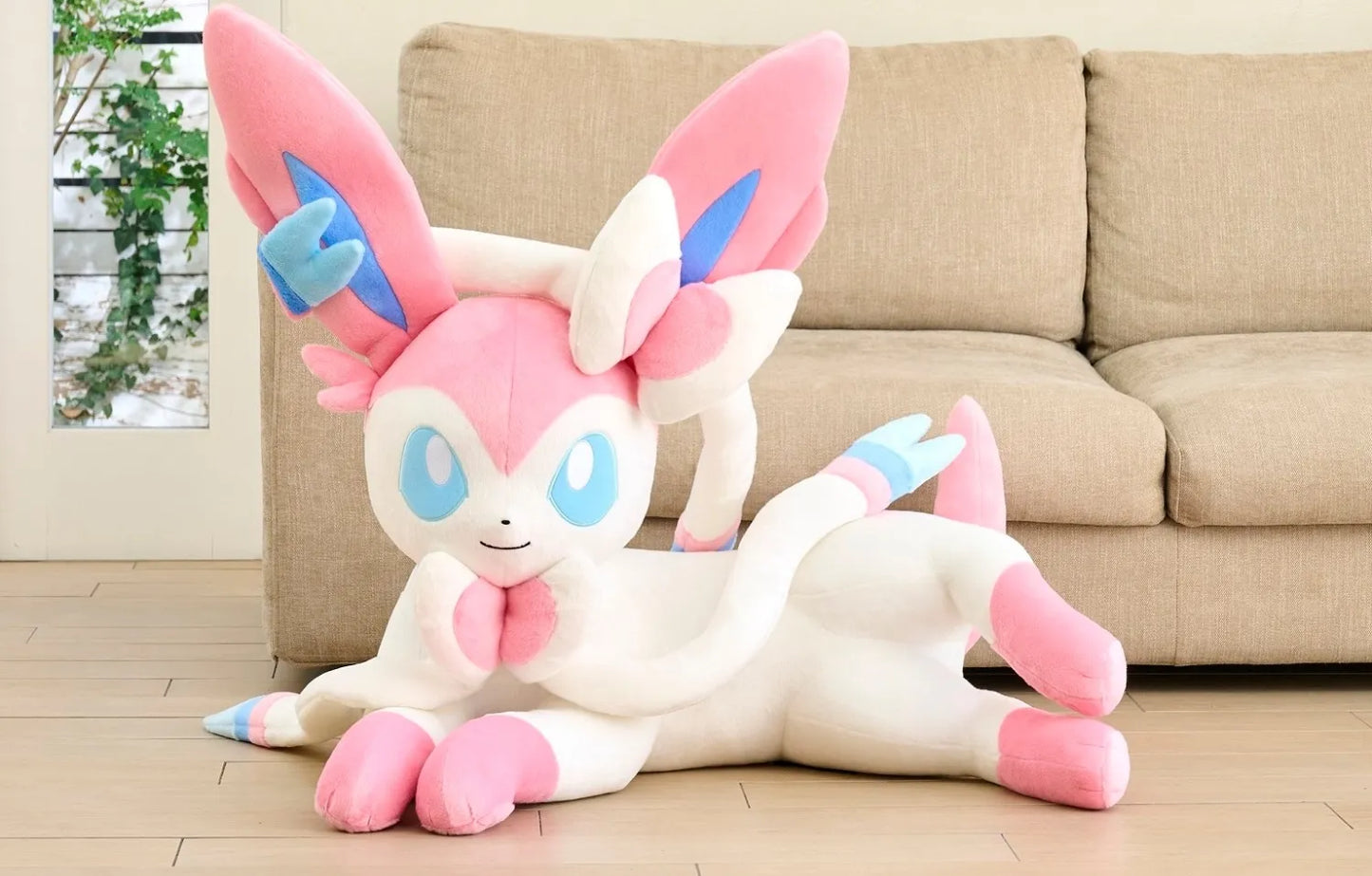 Plush toy: Life-size Sylveon / Glaceon / Leafeon