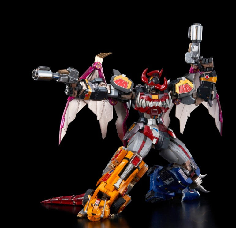 Flame Toys Mighty Morphin Power Rangers Go! Kara Kuri Combine Dino Megazord