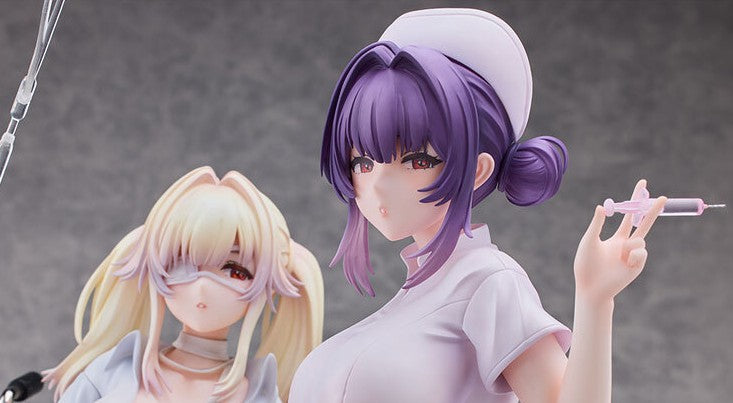 (NN) Native Hotvenus Moehime Union - Yuri & Stella: Yuri & Stella Hospital ver. Set 1/4 Complete Figure