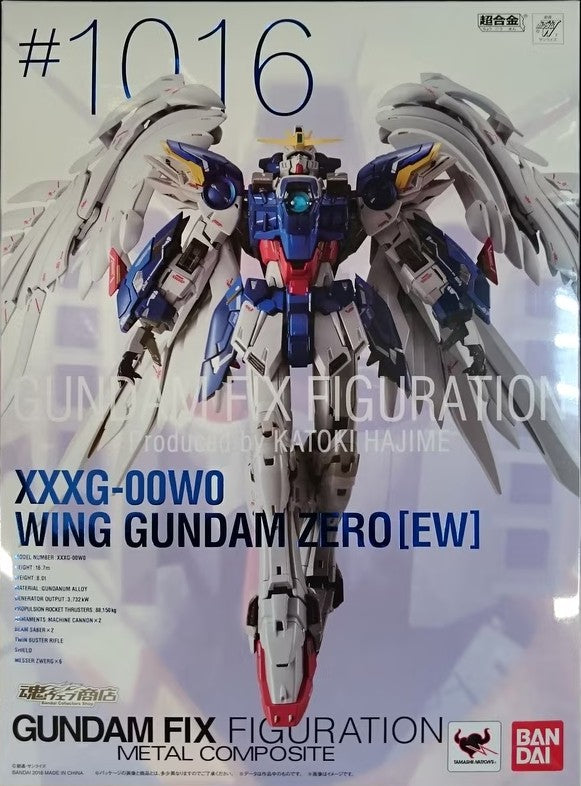 GUNDAM FIX FIGURATION METAL COMPOSITE Mobile Suit Gundam Wing Endless Waltz Wing Gundam Zero EW Version