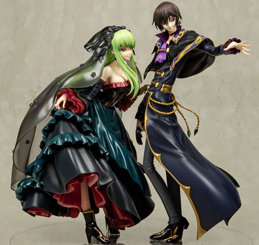 MegaHouse Precious G.E.M. Series Code Geass Re;surrection L.L. & C.C. Set Complete Figure