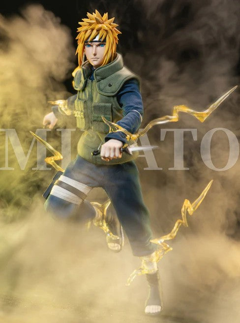 ROCKET TOYS Minato Namikaze Yellow Flash Ver 1/6 Action Figure