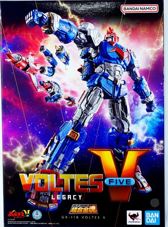 Bandai Soul of Chogokin GX-118 VOLTES V "Voltes V Legacy