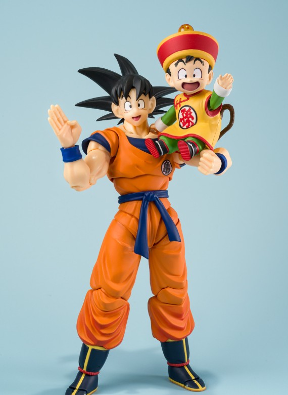 S.H.FIGUARTS: Dragon Ball Z - Son Goku & Son Gohan on the Flying Nimbus