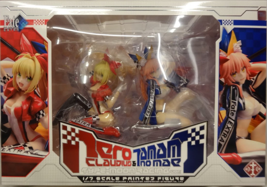 PlusOne 1/7 Scale figure Nero Claudius and Tamamo-no-Mae no Mae TYPE-MOON Racing ver.