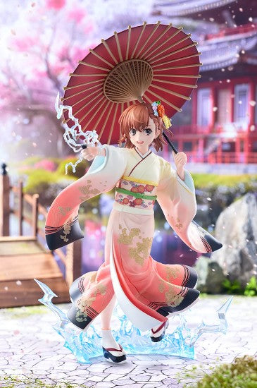 KDcolle A Certain Scientific Railgun T Mikoto Misaka Furisode Kimono ver. 1/7 Complete Figure