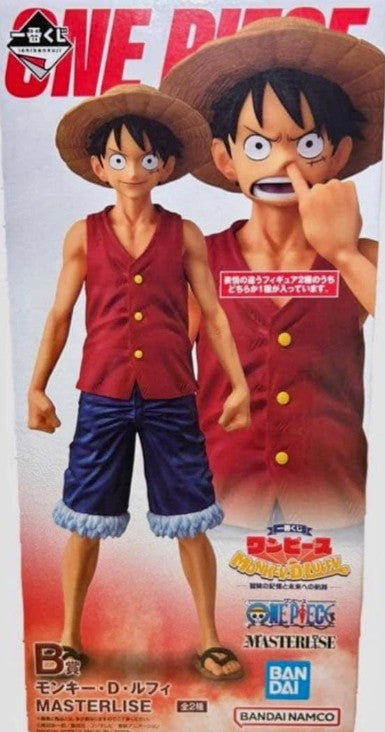 Ichiban Kuji ONE PIECE MONKEY.D.LUFFY -Bouken no Kioku to Mirai e no Kouro- B Prize - Monkey D. Luffy MASTERLISE Regular ver. / Nose Picking ver.
