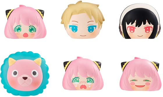 MEGAHOUSE FLUFFY SQUEEZE BREAD SPY×FAMILY (SET of 6pcs)