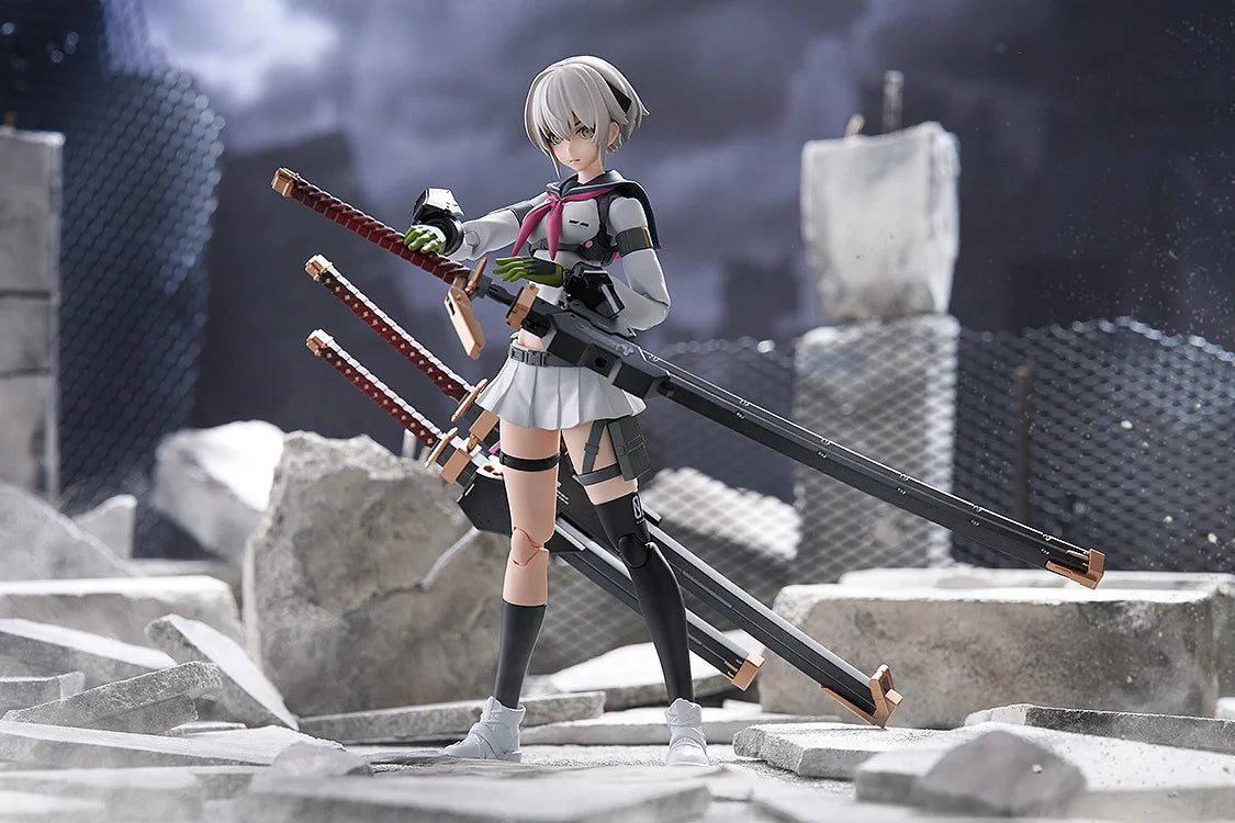 PLAMAX Heavily Armed High School Girls' Ichi: Early Ver. Plastic Model