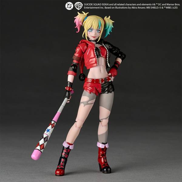 Bonus Revoltech Amazing Yamaguchi Harley Quinn Suicide Squad ISEKAI Ver.