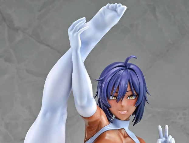 Q-Six Original Character Hishimori Marina 1/5 Suntan Ver.