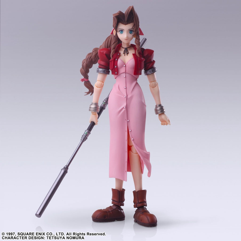 FINAL FANTASY VII BRING ARTS ACTION FIGURE AERITH GAINSBOROUGH