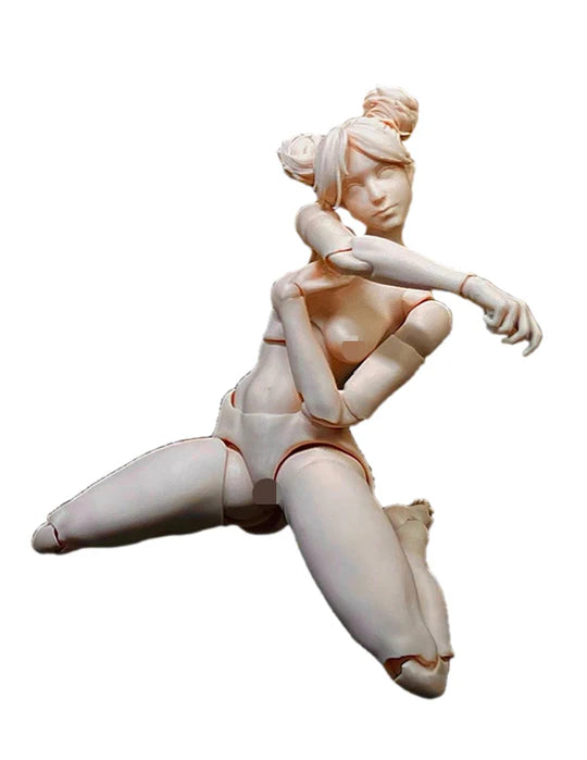 Romankey X Cowl Super Movable Female Body (WHITE) (TAN SKIN) (NATURAL)