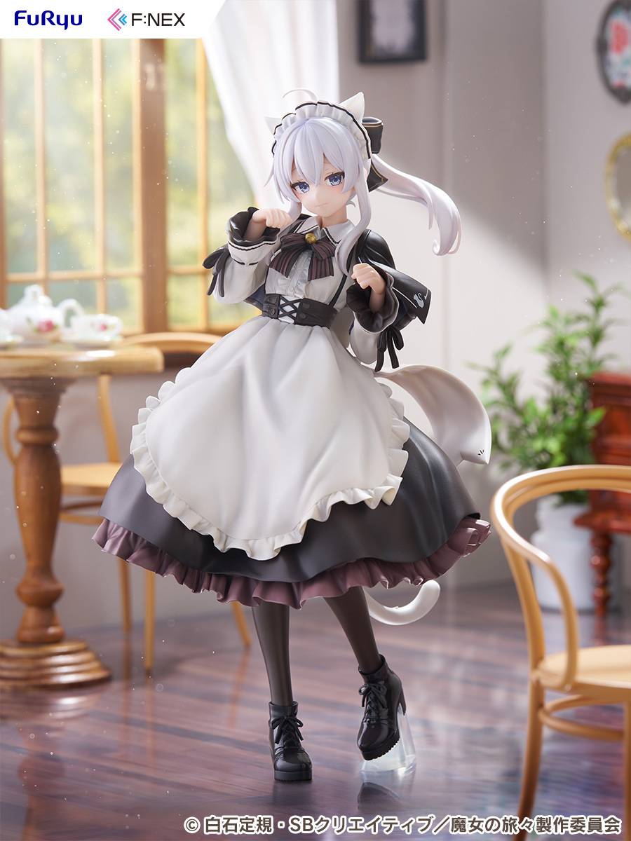 FuRyu F:NEX: Wandering Witch The Journey of Elaina - Elaina (Cat-Ear Cafe Ver.) 1/7