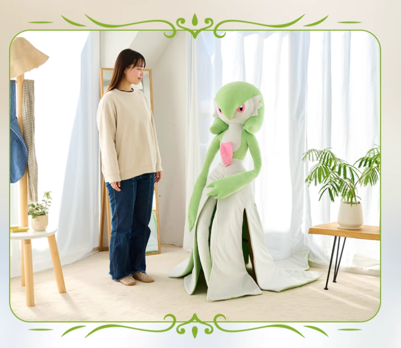 Pokemon Center Gardevoir Poké Plush Life Scale 1/1 Plushie
