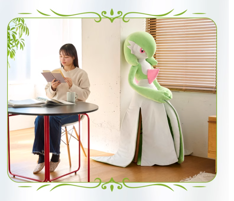 Pokemon Center Gardevoir Poké Plush Life Scale 1/1 Plushie