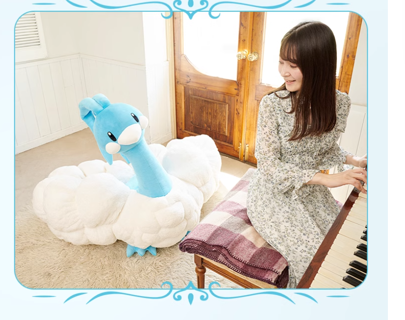 Pokemon Center Altaria Poké Plush Life Scale 1/1 Plushie