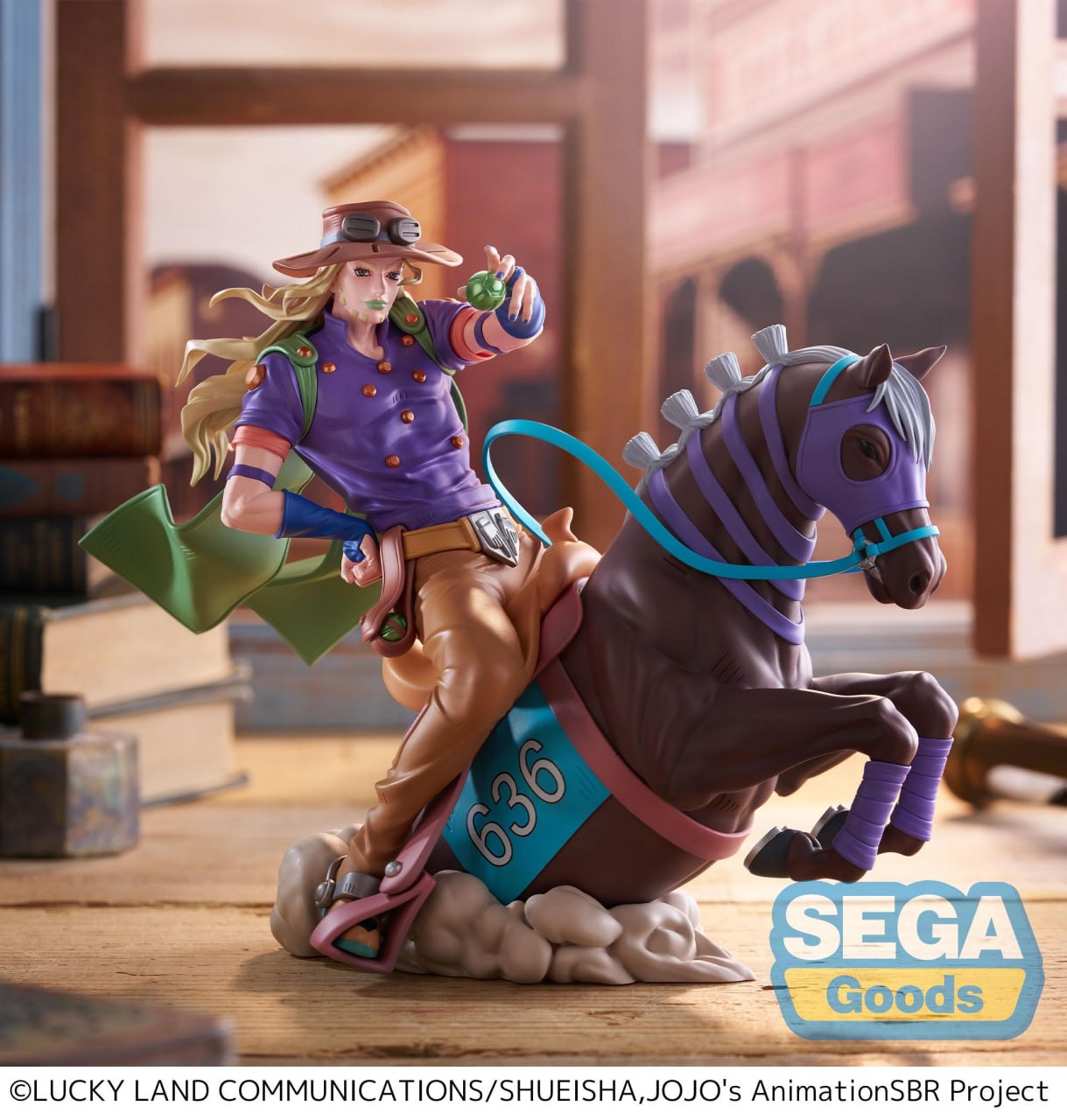 SEGA STEEL BALL RUN JoJo's Bizarre Adventure XrossLinkMAX Figure Johnny Joestar / Gyro Zeppeli