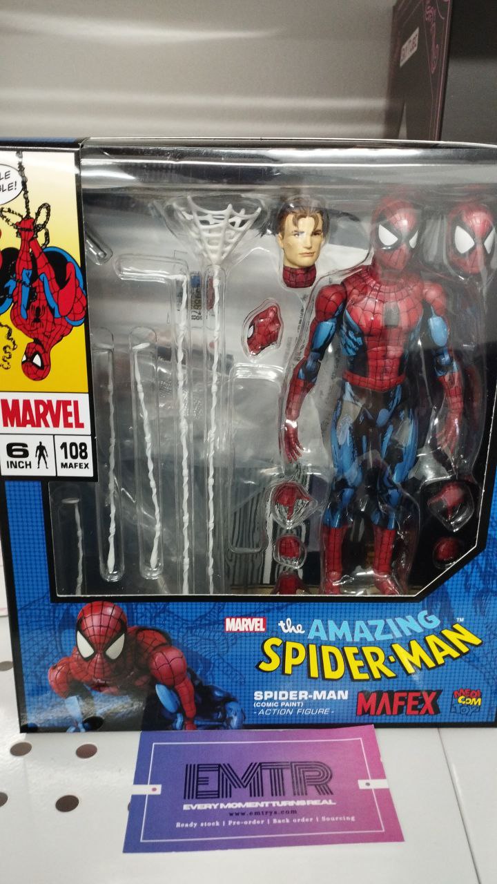 MAFEX No.108 Spider-Man (Comic Paint) – EMT & R Yorozuya Service
