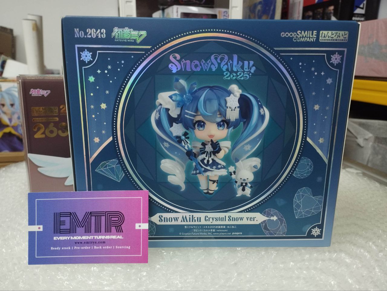 Nendoroid 2643 SNOW MIKU CRYSTAL SNOW VER