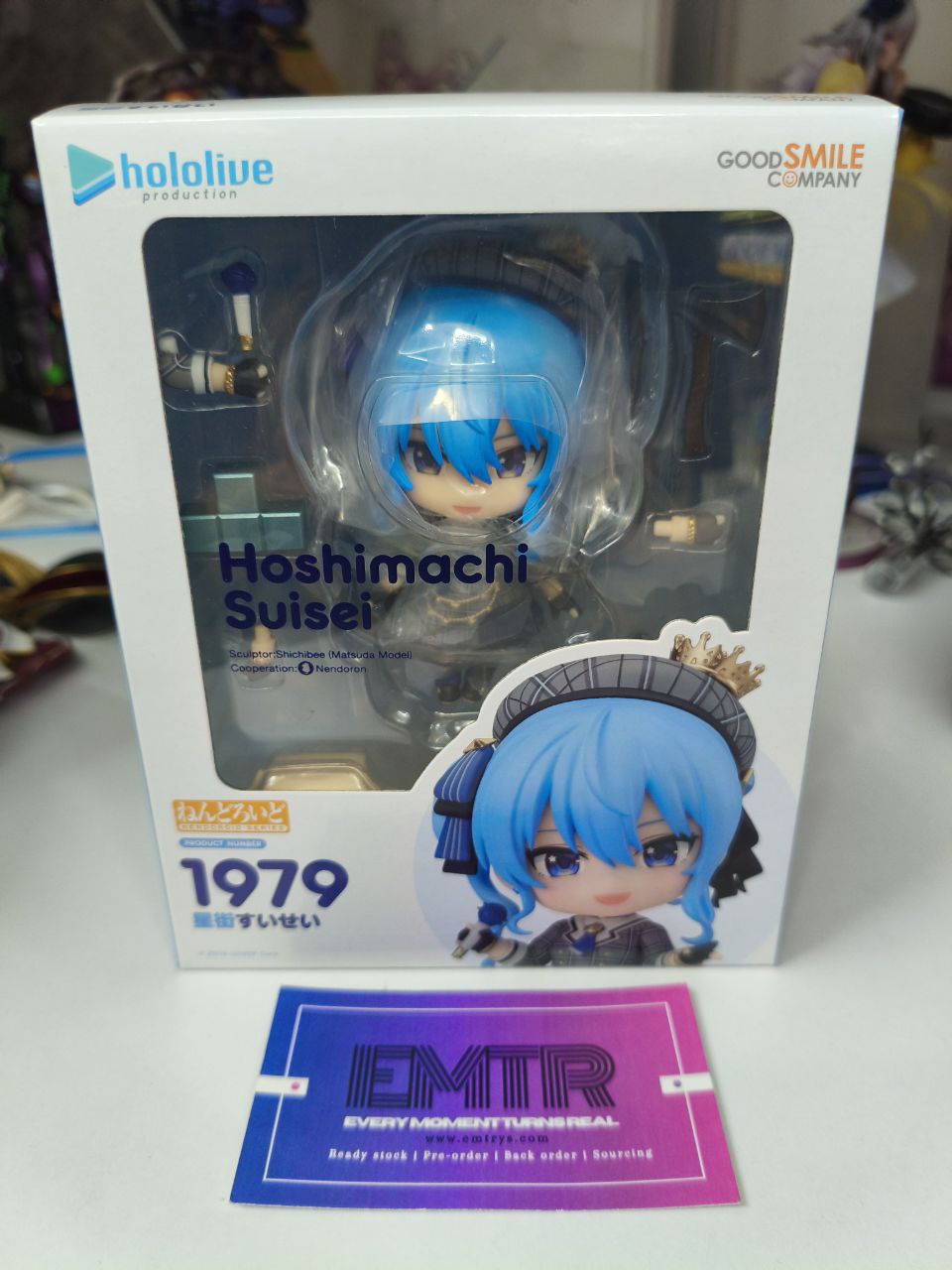 Nendoroid 1979 Virtual Youtuber VTuber Hololive Hoshimachi Suisei