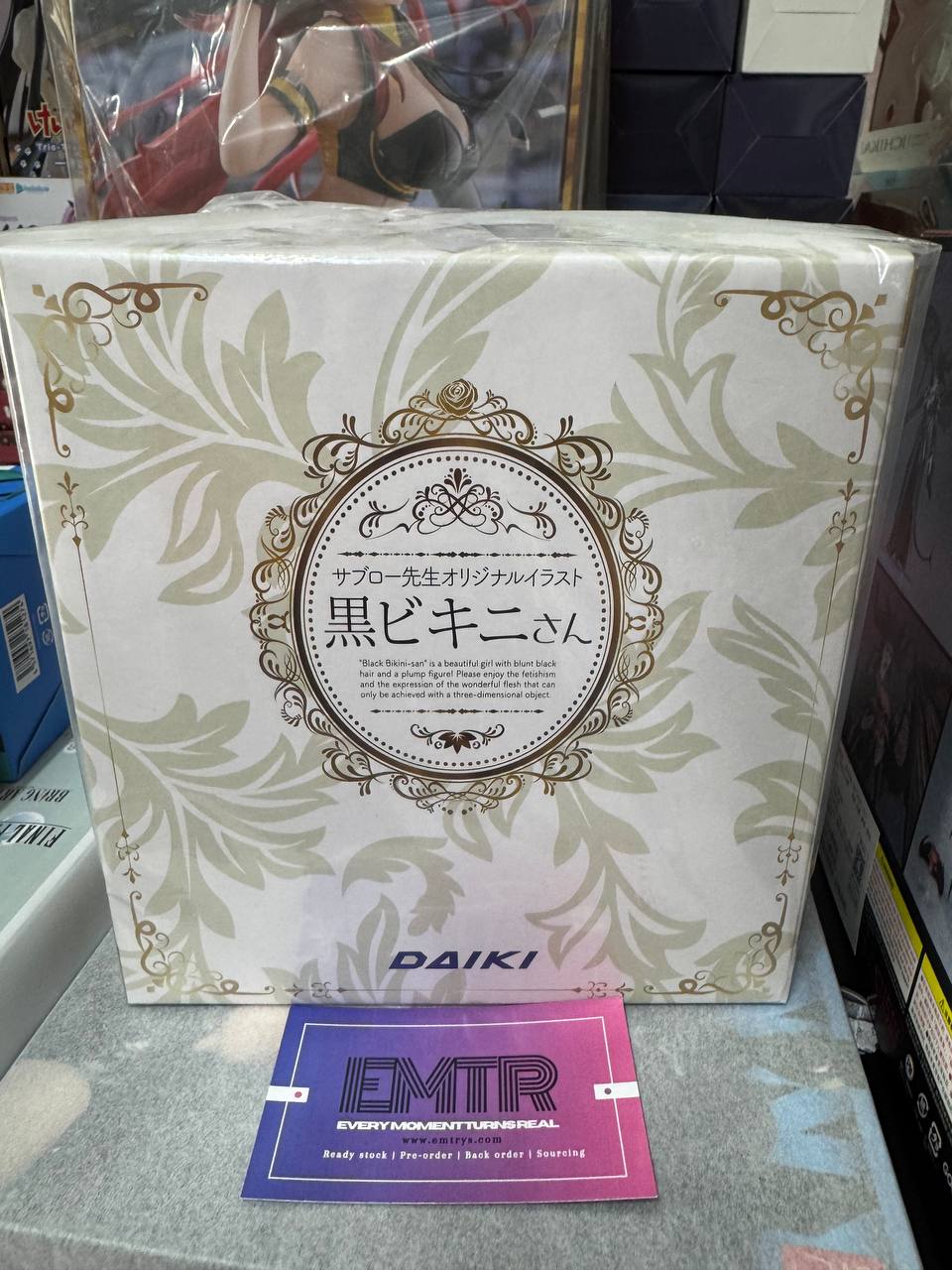 Saburo Original Illustration Black Bikini-san 1/6 Scale Figure