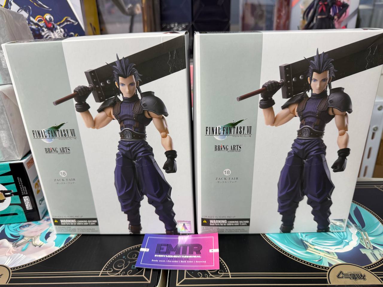 Square Enix BRING ARTS Zack Fair Final Fantasy VII