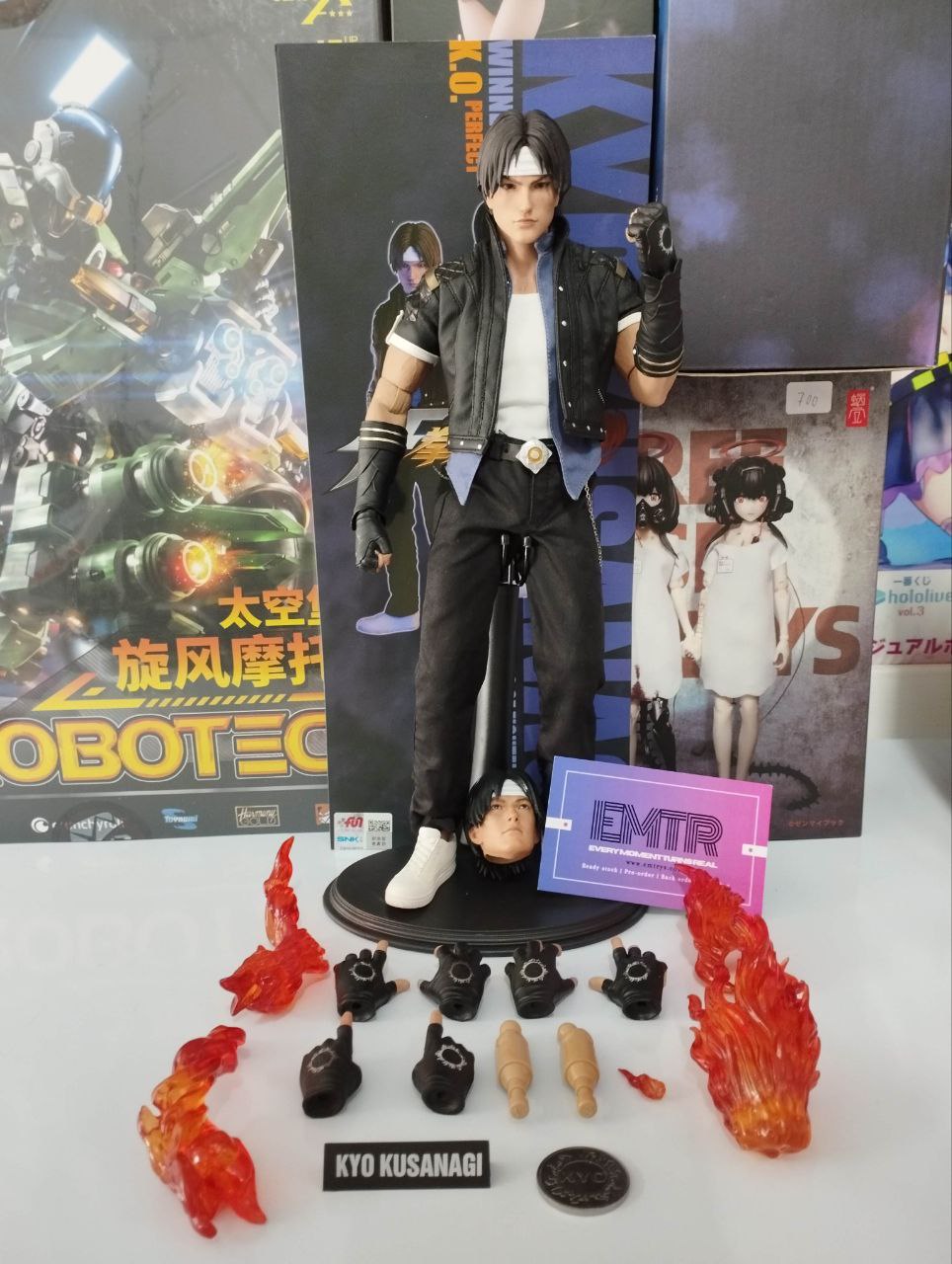 (No BOX) WorldBox - KF007 - The King Of Fighters - 1/6th scale Kyo Kusanagi Collectible Figure