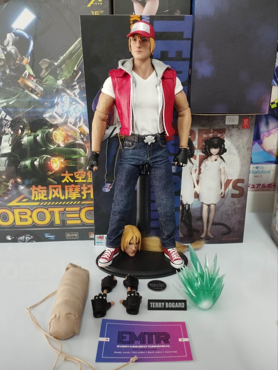 (No BOX) WorldBox - KF009 - The King Of Fighters - 1/6th scale Terry Bogard Collectible Figure
