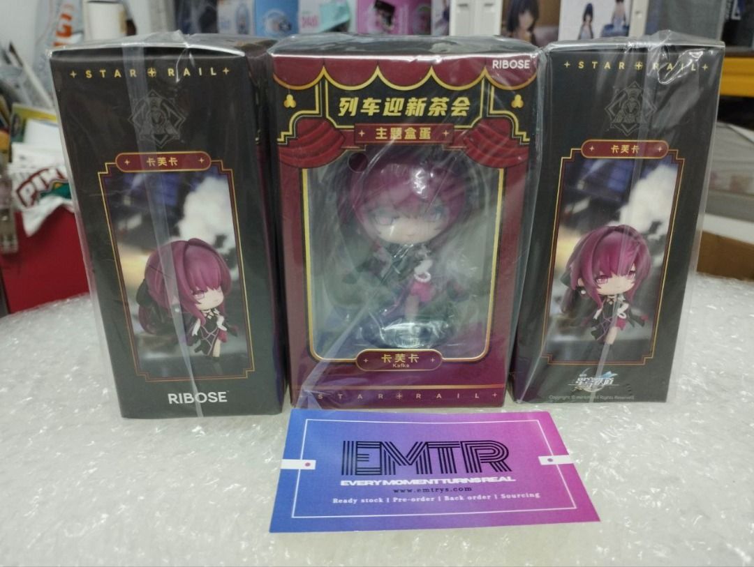 Ribose Honkai: Star Rail Capsule Toy -Welcome to Train Tea Party- Kafka Chibi Figure